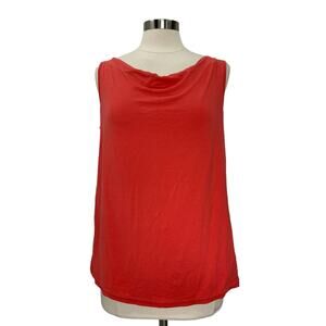 HORNY TOAD Orange Sleeveless Tank Shirt SZ LG